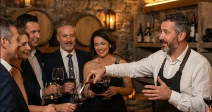 Večera spojená s degustáciou vín