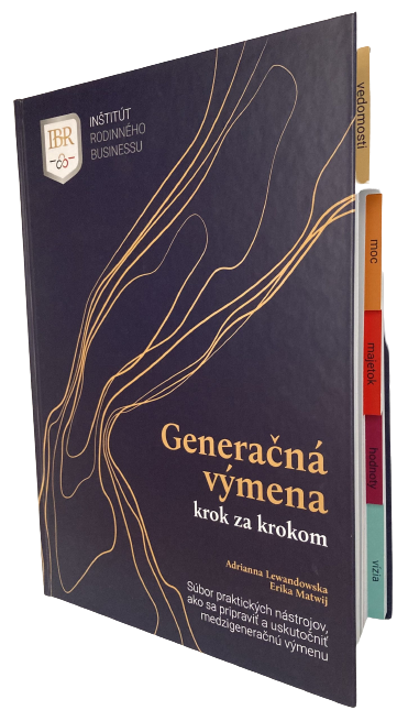 Kniha Generačná výmena krok za krokom – fotografia 1